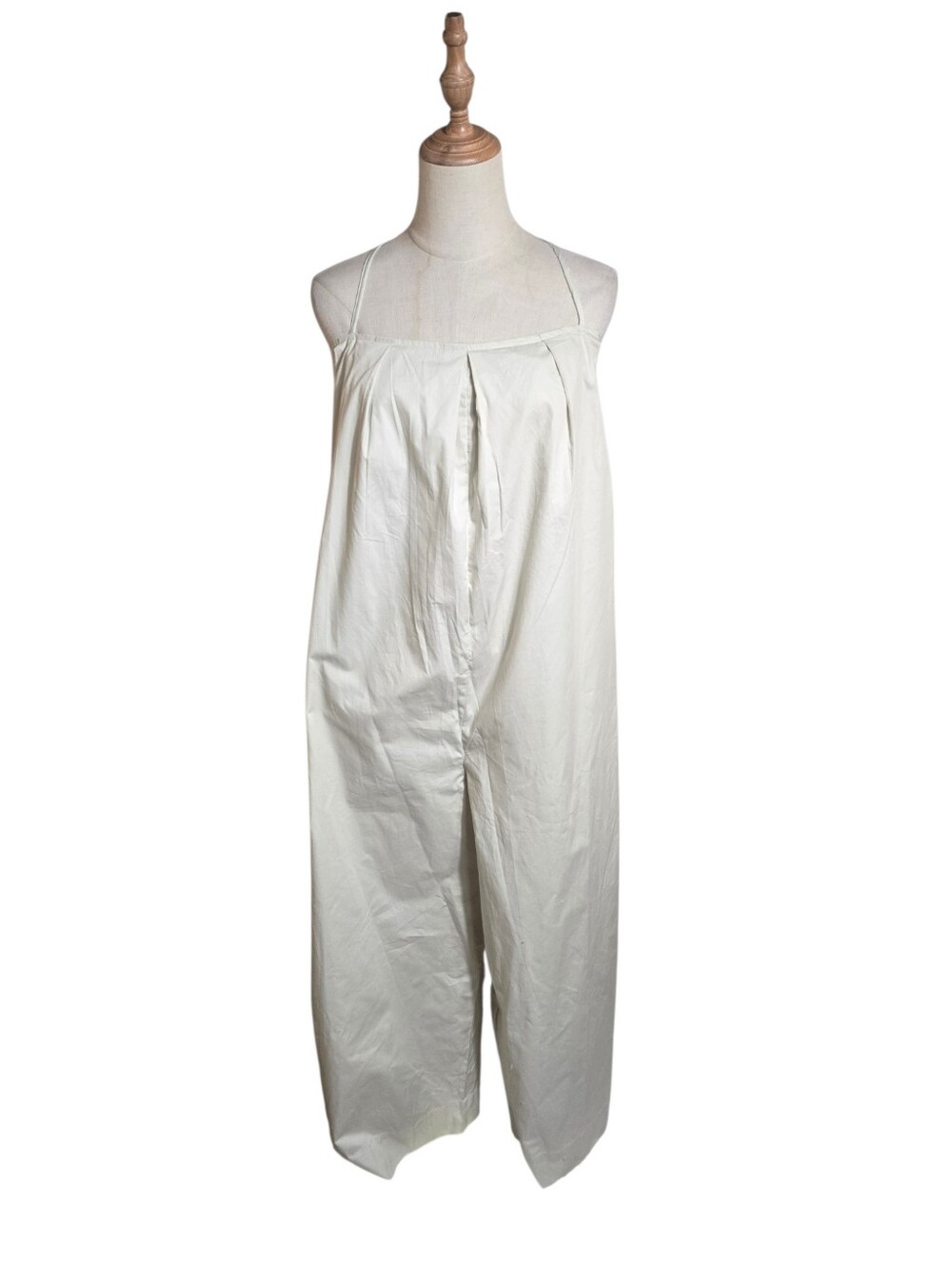 ASOS Lightweight Cotton Tan  Wide-Leg Relaxed Fit Jumpsuit NwT